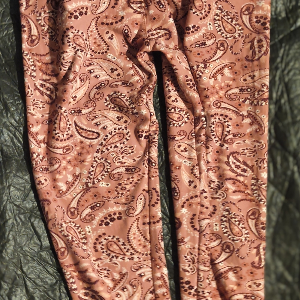 Paisley Print Women's Pajama Pants